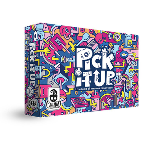 Gioco da tavolo portatile Cranio Creations Pick It Up età 6+ da 2 a 6 giocatori - CC373